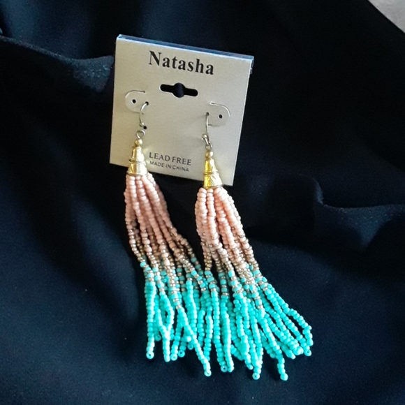 NATASHA Jewelry - NATASHA BEAD EARRINGS